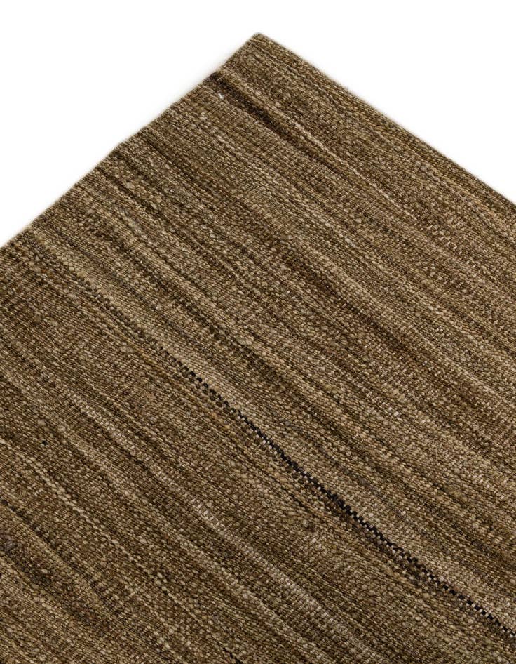 Detail image of  6' 5 x 11' 6  Hand Woven Kilim Modern Wool Rug