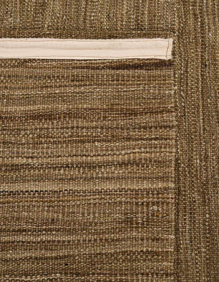 Detail image of  6' 5 x 11' 6  Hand Woven Kilim Modern Wool Rug