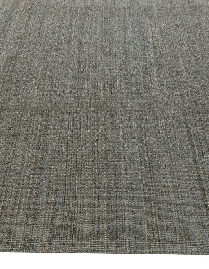 Detail image of 6' 9 x 9' 5 Hand Woven Kilim Modern Wool Rug