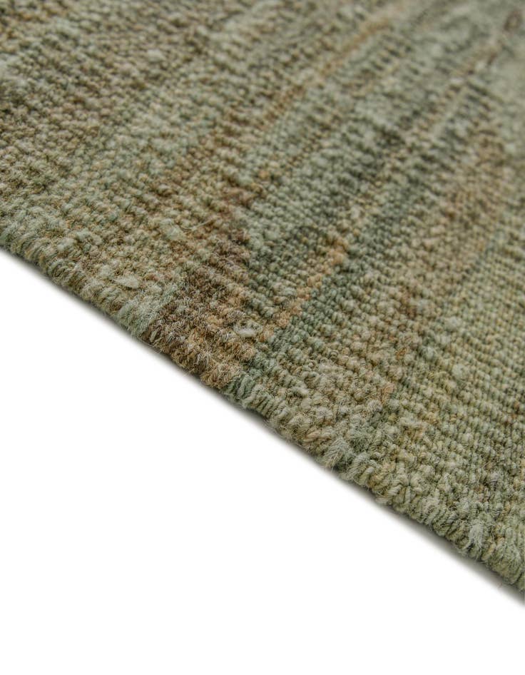 Detail image of 9' 5 x 12' 5 Hand Woven Kilim Modern Wool Rug