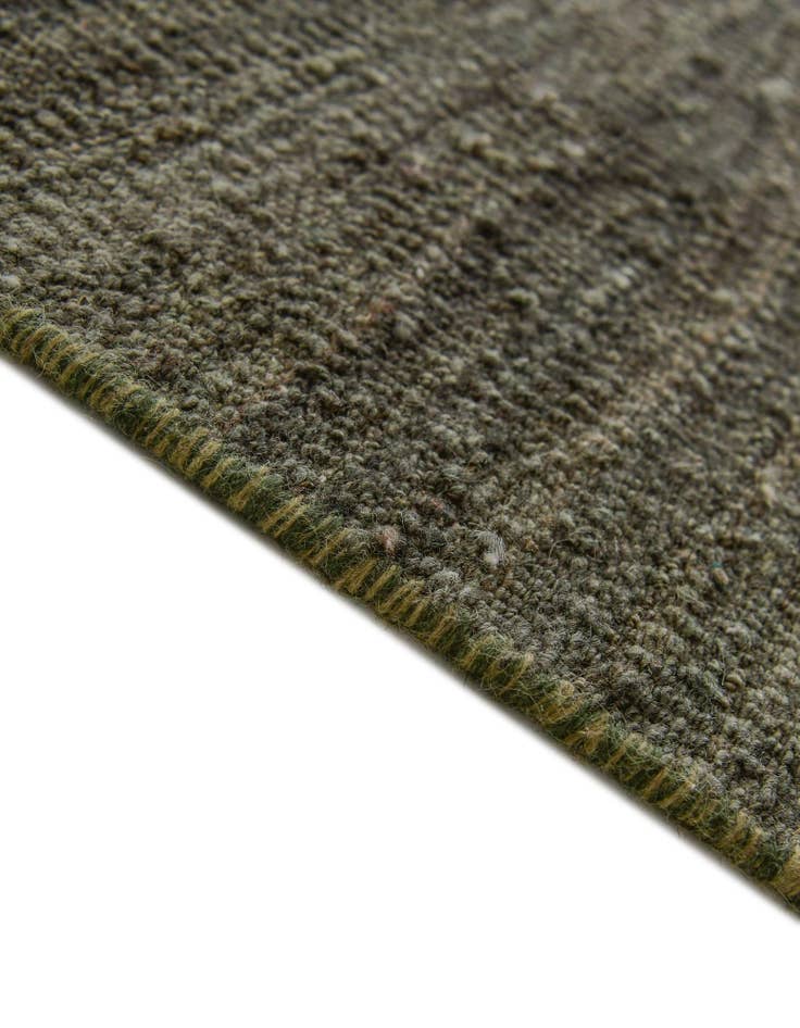 Detail image of 10' 5 x 12' 10 Hand Woven Kilim Modern Wool Rug