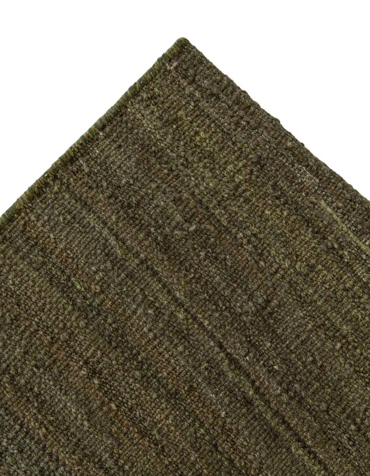 Detail image of 10' 5 x 12' 10 Hand Woven Kilim Modern Wool Rug