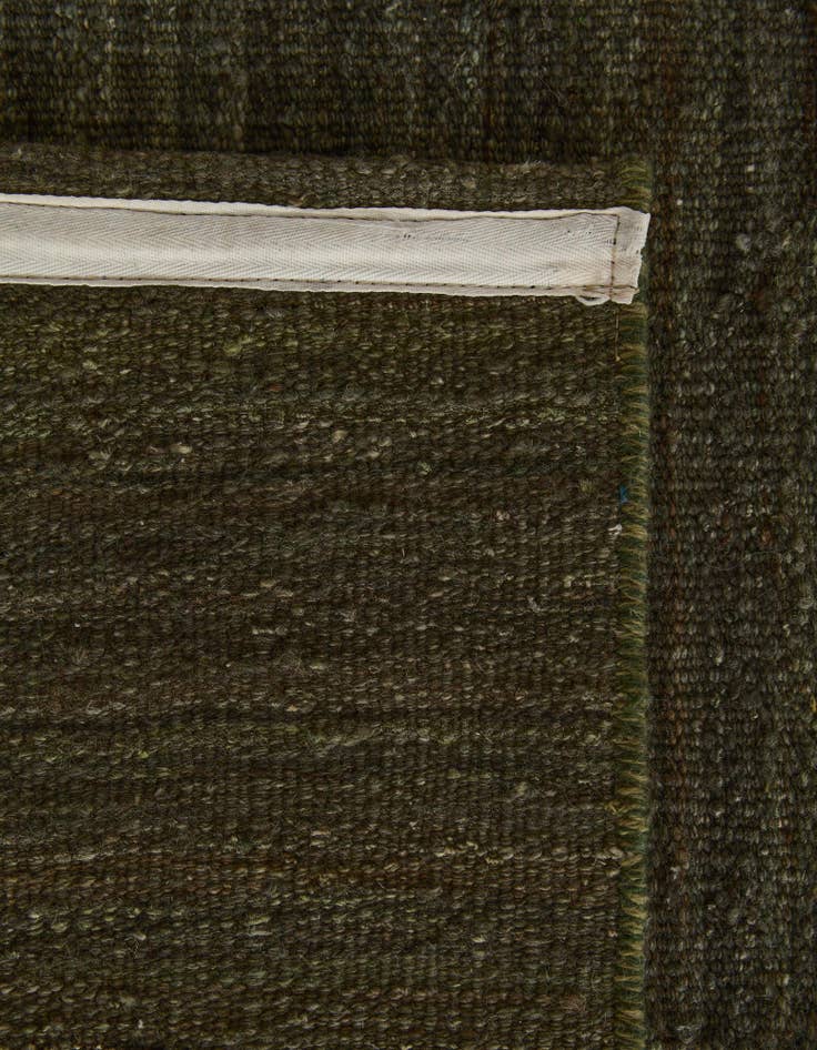 Detail image of 10' 5 x 12' 10 Hand Woven Kilim Modern Wool Rug