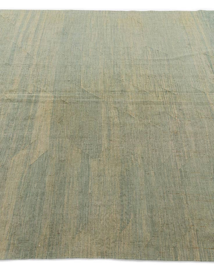 Detail image of  6' 4 x 9' 9  Hand Woven Kilim Modern Wool Rug