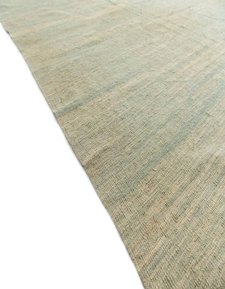 Detail image of  6' 4 x 9' 9  Hand Woven Kilim Modern Wool Rug