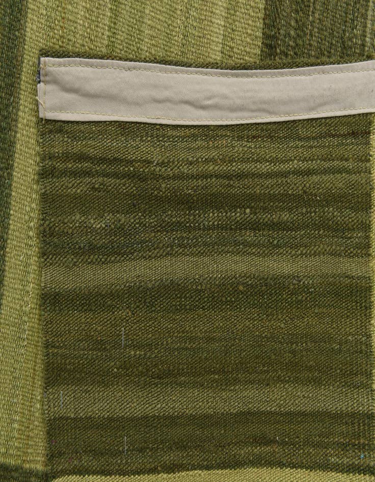 Detail image of  5' 7 x 7' 5  Hand Woven Kilim Modern Wool Rug