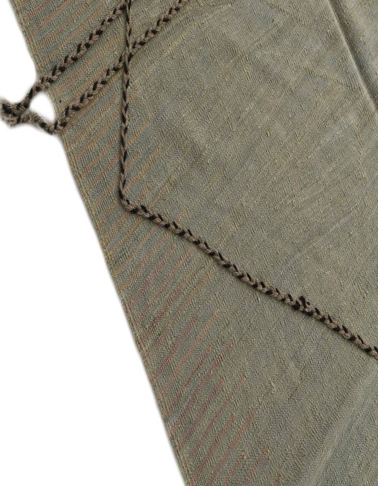 Detail image of  8' 4 x 9' 9  Hand Woven Kilim Modern Wool Rug
