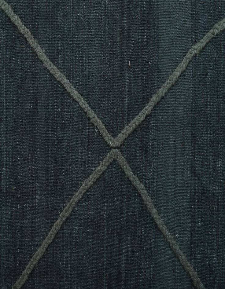 Detail image of  6' 10 x 9' 5  Hand Woven Kilim Modern Wool Rug