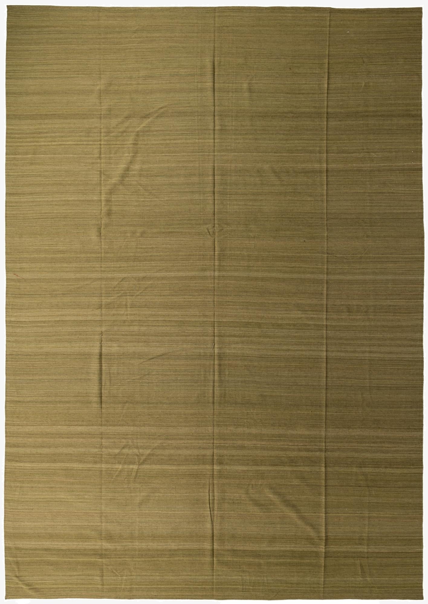  13' 9 x 19' 10  Hand Woven Kilim Modern Wool Rug