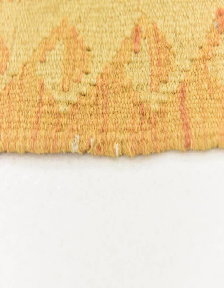 Detail image of  3' 4 x 5' 2  Hand Woven Kilim Waziri Wool Rug