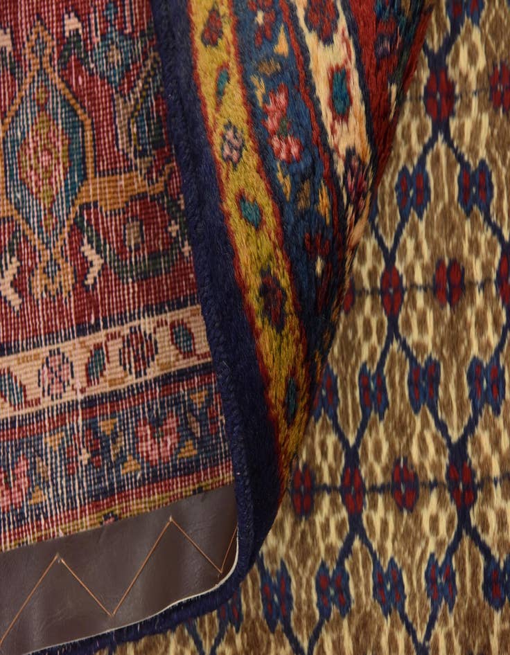 Detail image of 9' 10 x 12' 9 Hand Knotted Koliaei Persian Wool Rug