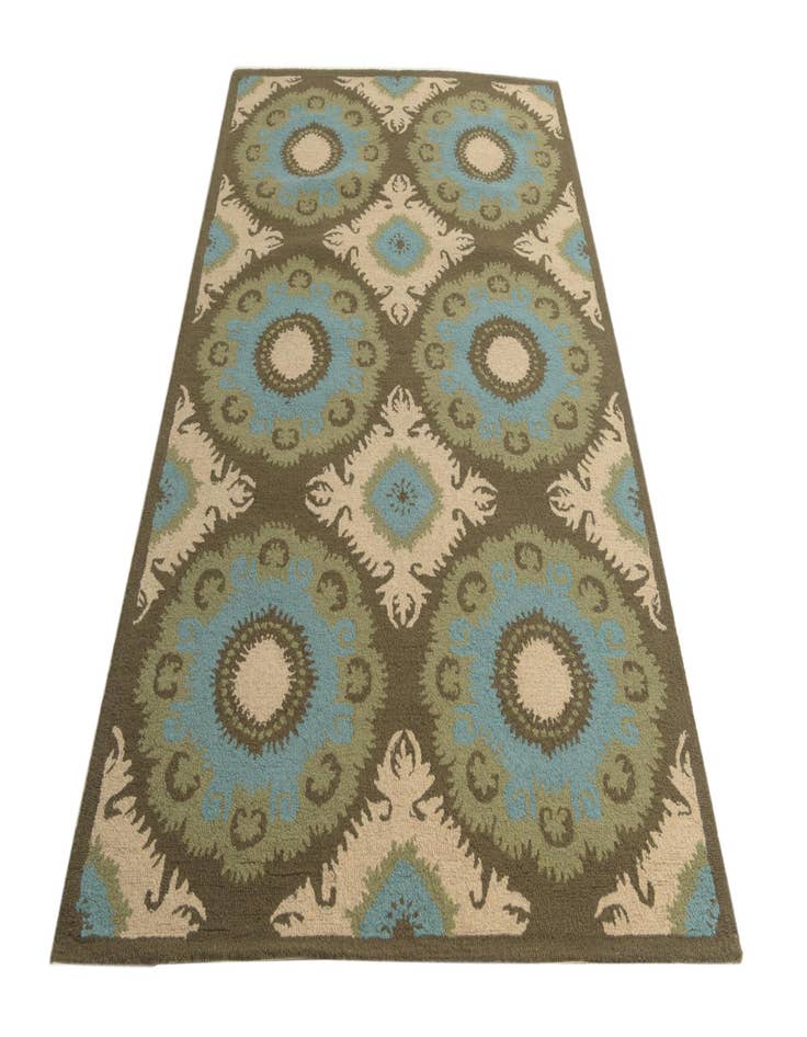 Detail image of  5' 1 x 8' Luna Wool Rug