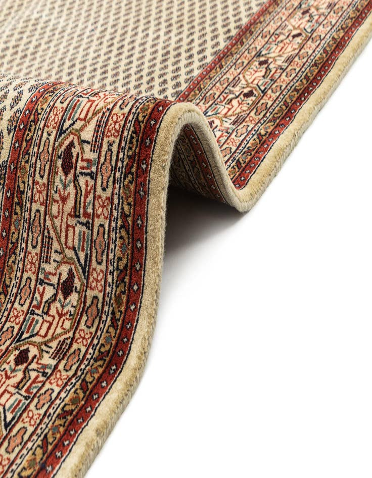 Detail image of  5' 7 x 8' 2  Hand Knotted Mir Oriental Wool Rug