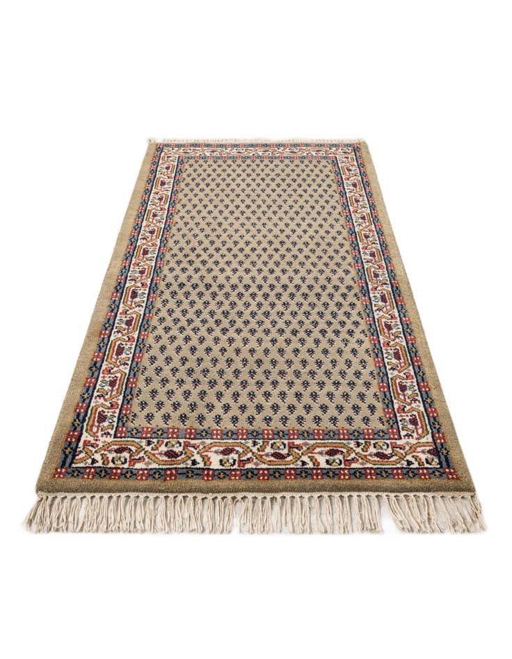 Detail image of  3' 2 x 5' 5  Hand Knotted Mir Wool Rug