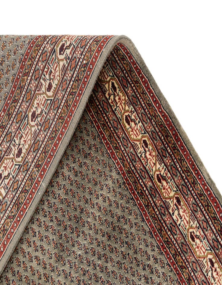 Detail image of  5' 10 x 7' 9  Hand Knotted Mir Wool Rug