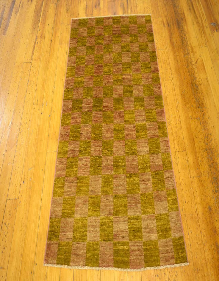 Detail image of  3' 2 x 4' 10  Hand Knotted Modern Ziegler Oriental Rug