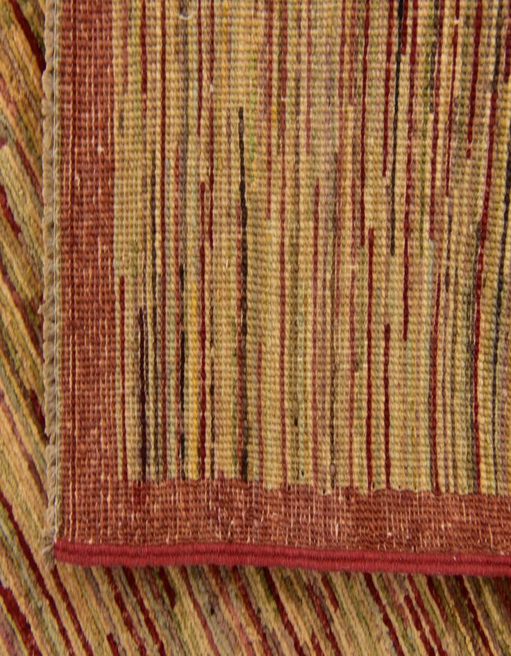 Detail image of  5' x 6' 3  Hand Knotted Modern Ziegler Oriental Rug
