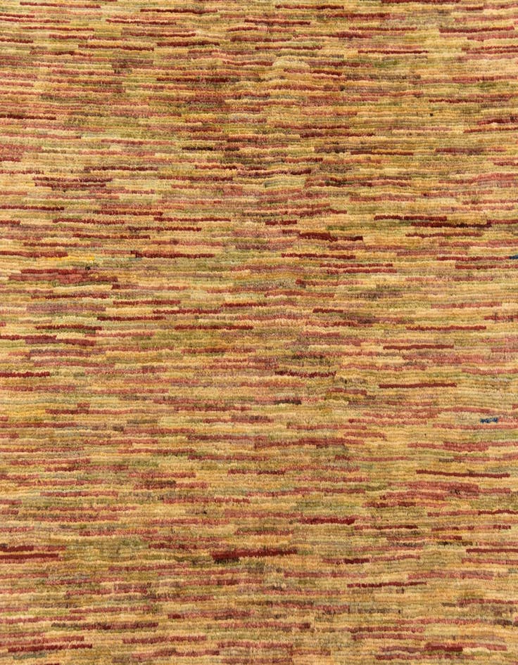 Detail image of  5' x 6' 3  Hand Knotted Modern Ziegler Oriental Rug