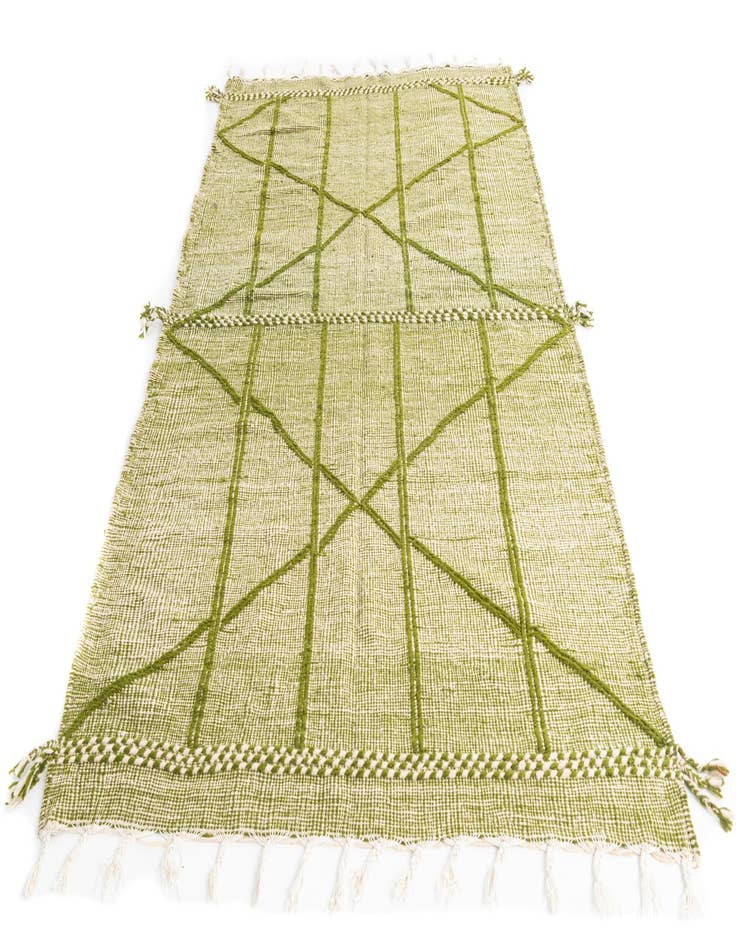 Detail image of  5' x 8' 5  Hand Knotted Moroccan Wool Rug