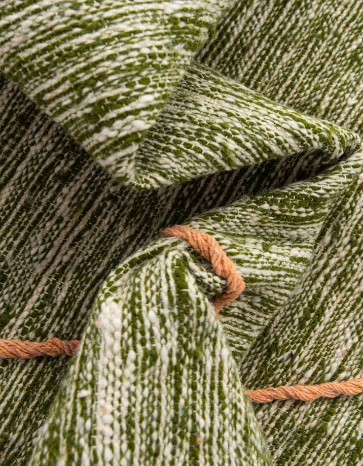 Detail image of  6' 6 x 9' 7  Hand Knotted Moroccan Wool Rug