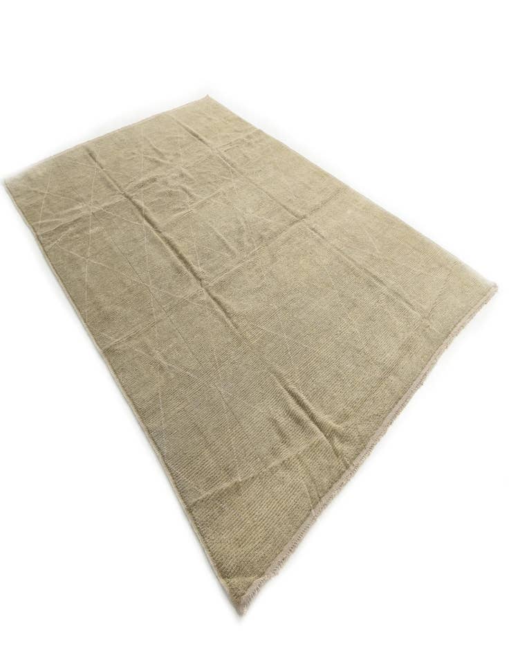 Detail image of  9' x 13'  Hand Knotted Moroccan Wool Rug