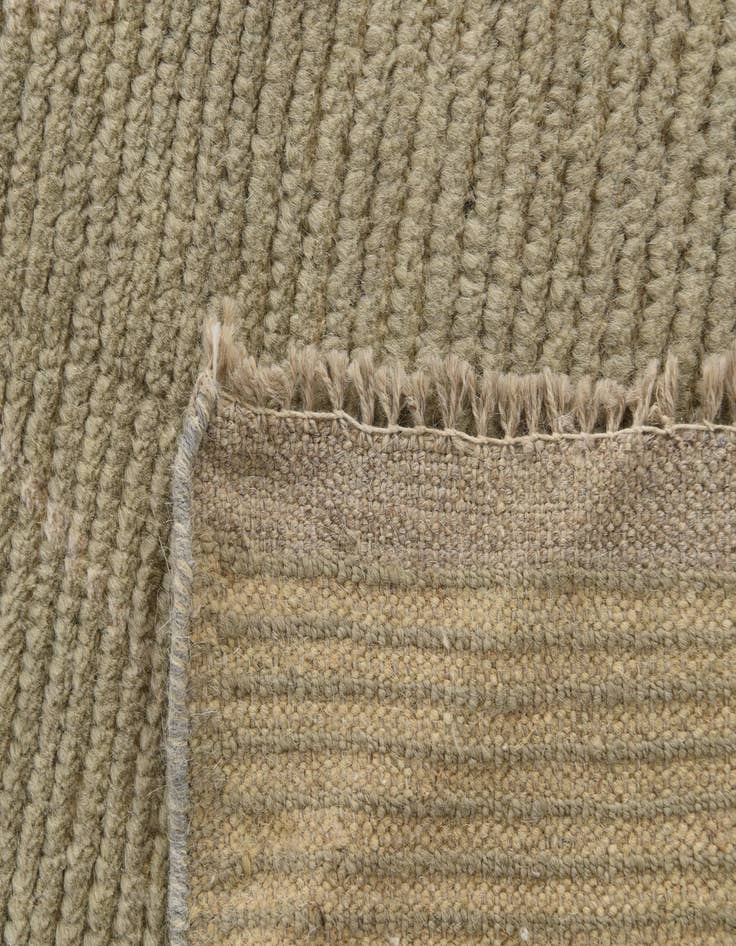 Detail image of  9' x 13'  Hand Knotted Moroccan Wool Rug