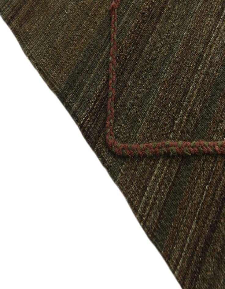 Detail image of  7' x 9' 5  Hand Knotted Moroccan Wool Rug