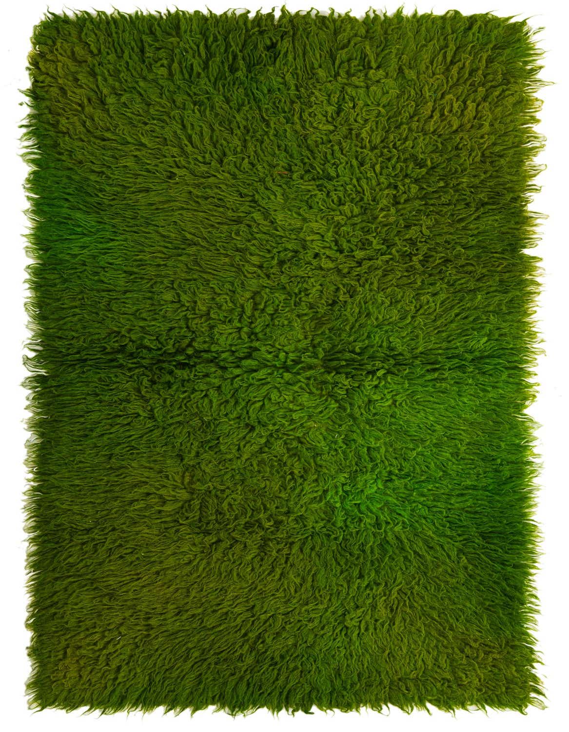 Primary image  3' 2 x 5' 7  Hand Knotted Moroccan Wool Rug