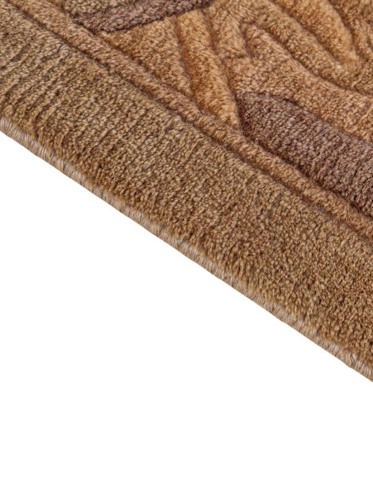 Detail image of  5' 5 x 7' 6  Hand Knotted Nepal Wool Rug