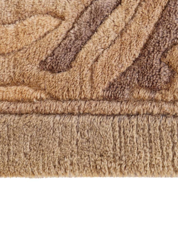 Detail image of  5' 5 x 7' 6  Hand Knotted Nepal Wool Rug