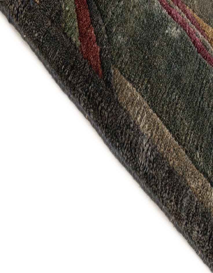 Detail image of  3' 3 x 5' 6  Hand Knotted Nepal Wool Rug