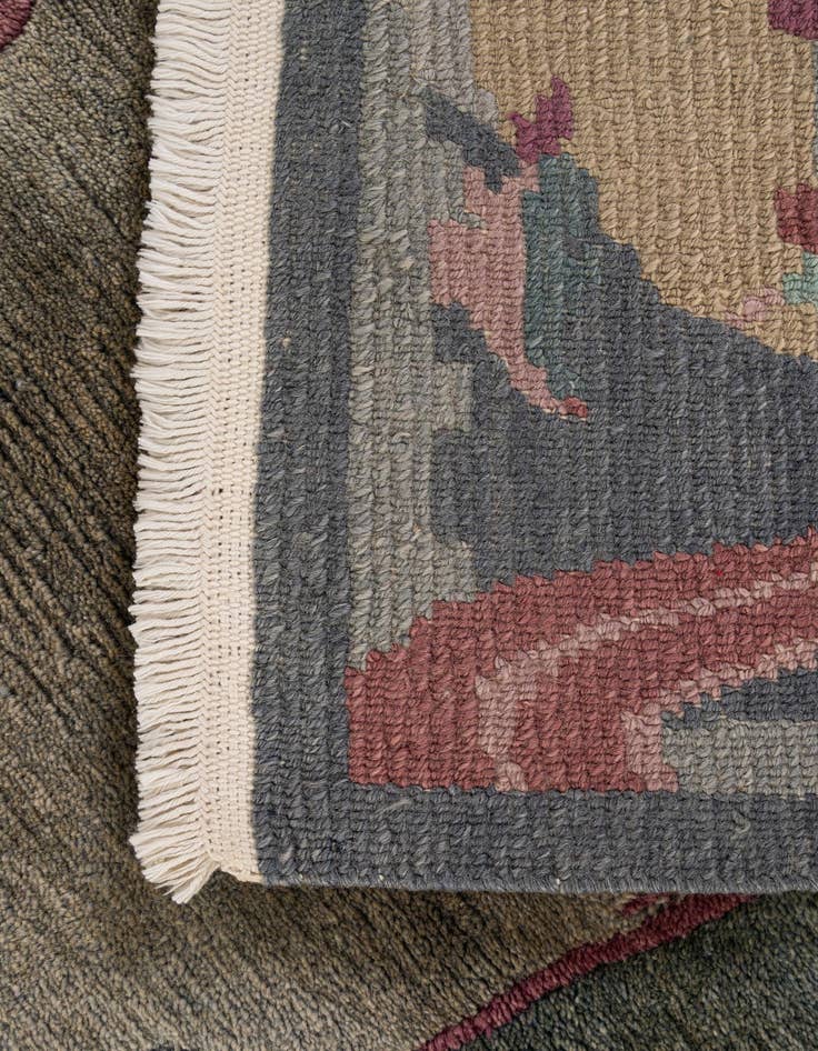 Detail image of  3' 3 x 5' 6  Hand Knotted Nepal Wool Rug