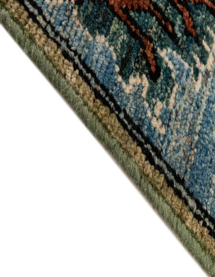 Detail image of  9' 2 x 11' 11  Hand Knotted Oushak Wool Rug