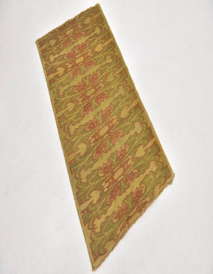 Detail image of  2' 7 x 4' 8  Hand Knotted Oushak Wool Rug