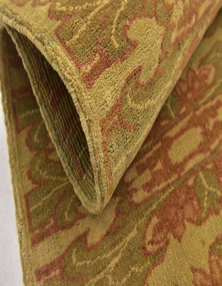 Detail image of  2' 7 x 4' 8  Hand Knotted Oushak Wool Rug