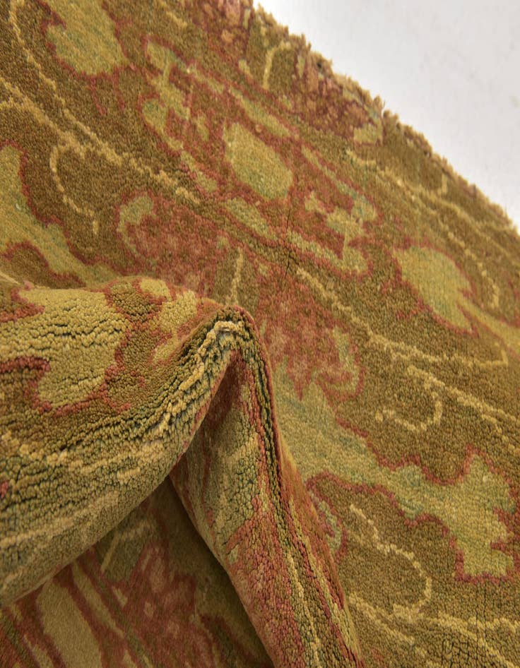 Detail image of  2' 7 x 4' 8  Hand Knotted Oushak Wool Rug