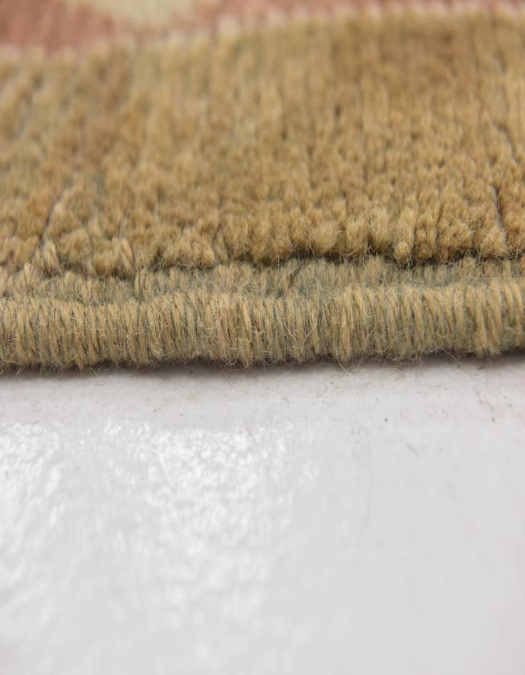 Detail image of  11' x 14' 3  Hand Knotted Oushak Wool Rug