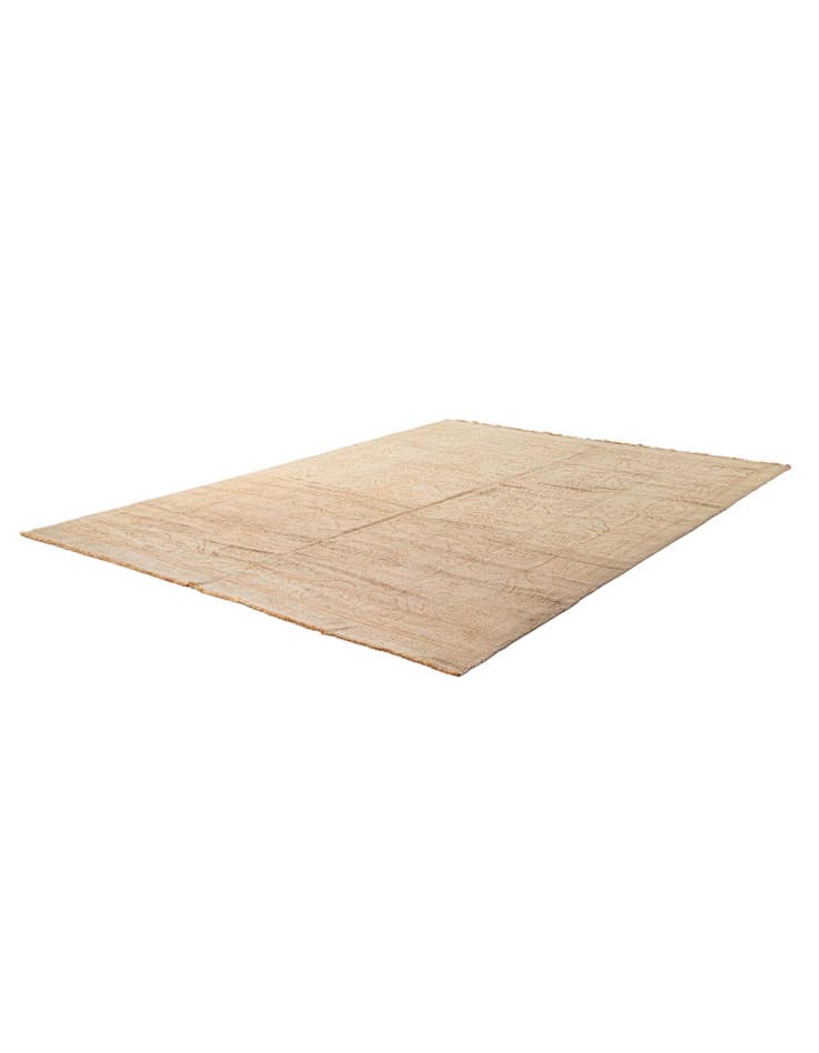 Detail image of  9' x 13'  Hand Knotted Oushak Wool Rug