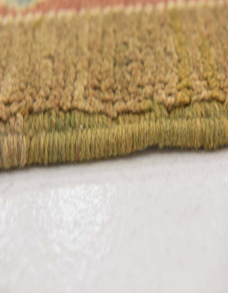 Detail image of  11' x 14' 5  Hand Knotted Oushak Wool Rug