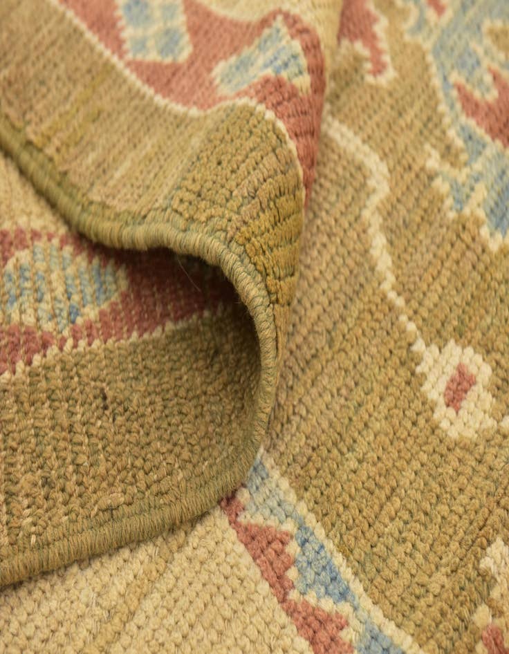 Detail image of  11' x 14' 5  Hand Knotted Oushak Wool Rug