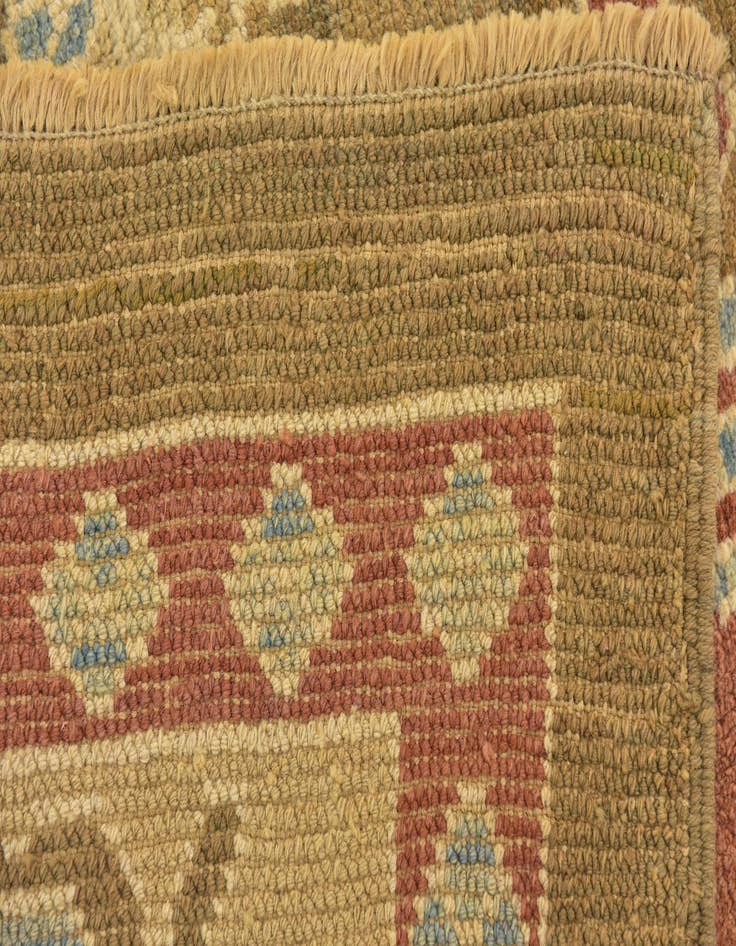 Detail image of  11' x 14' 5  Hand Knotted Oushak Wool Rug