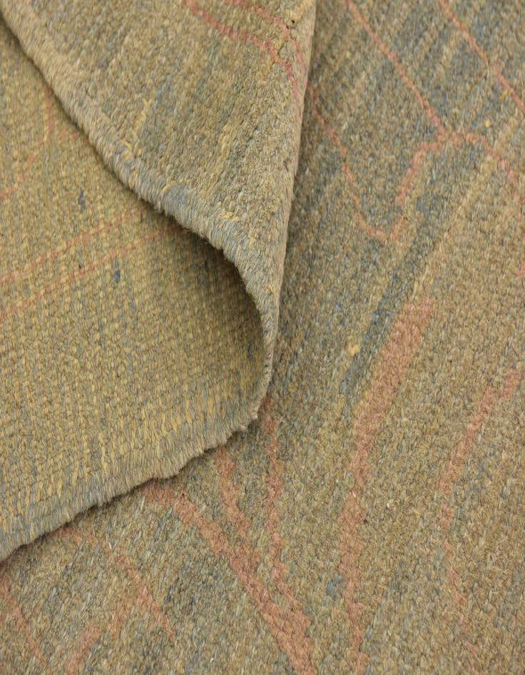 Detail image of  10' 9 x 15' 6  Hand Knotted Oushak Wool Rug