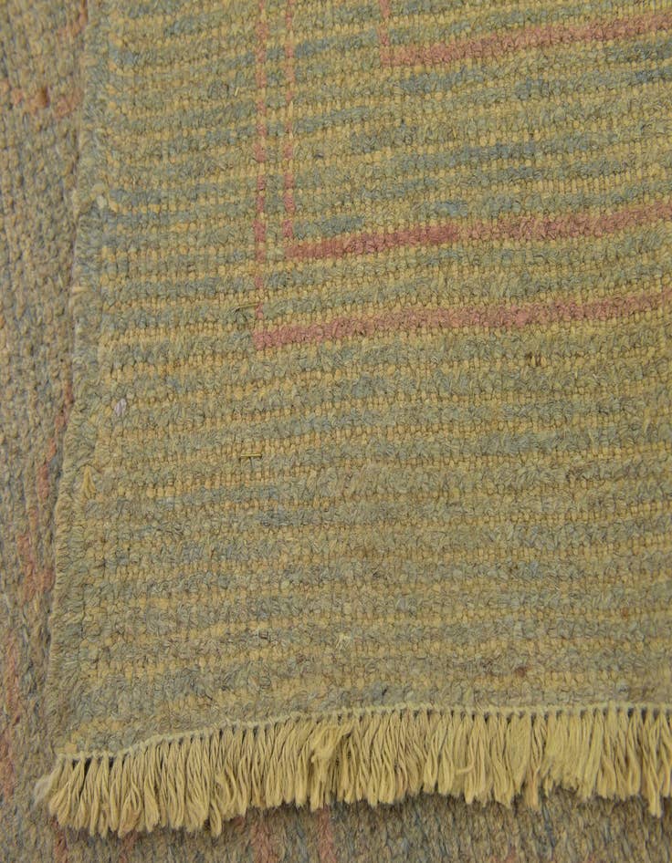 Detail image of  10' 9 x 15' 6  Hand Knotted Oushak Wool Rug