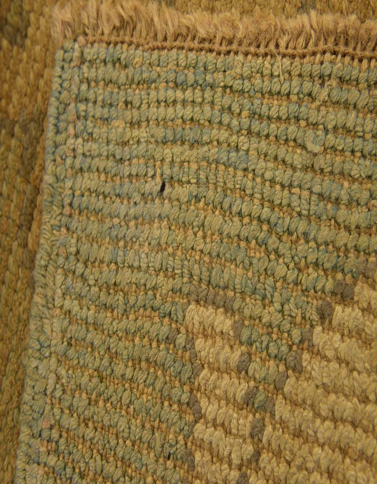 Detail image of  4' 2 x 5' 10  Hand Knotted Oushak Wool Rug