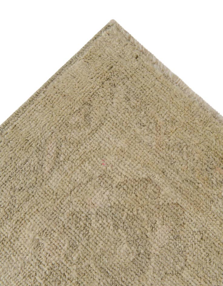 Detail image of 8' 2 x 9' 8 Hand Knotted Oushak Wool Rug