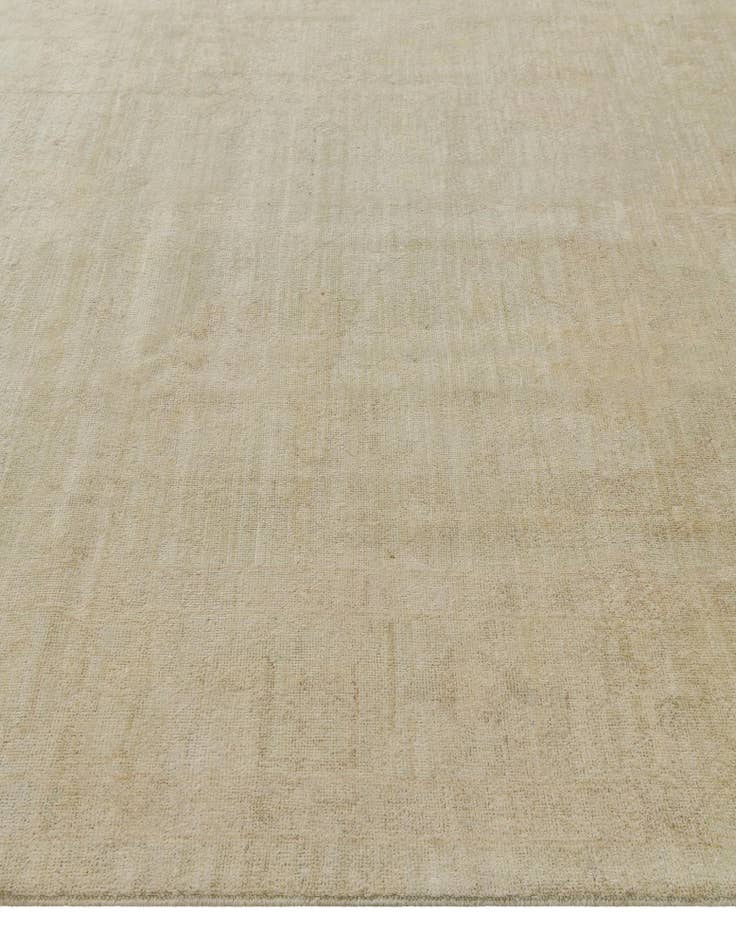 Detail image of 8' 4 x 9' 9 Hand Knotted Oushak Wool Rug