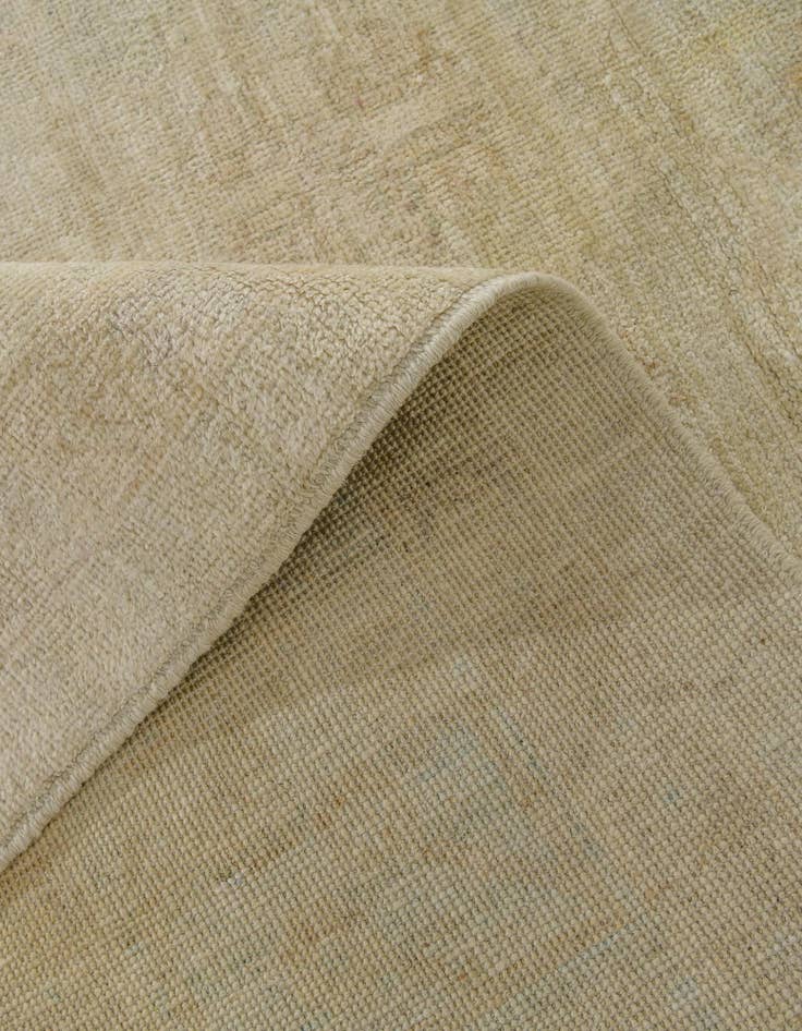 Detail image of 8' 4 x 9' 9 Hand Knotted Oushak Wool Rug