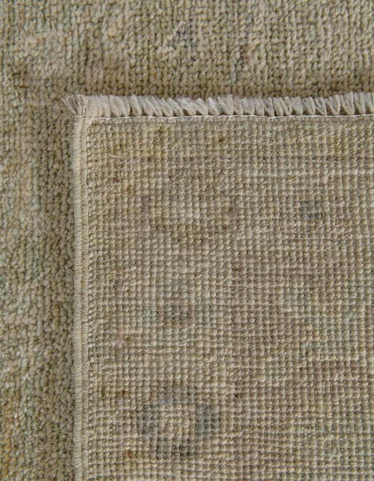 Detail image of 8' 3 x 9' 10 Hand Knotted Oushak Wool Rug