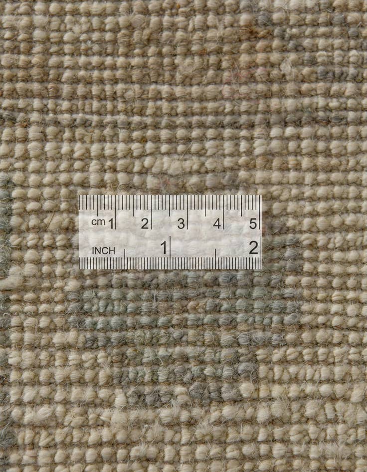 Detail image of 10' 3 x 13' 10 Hand Knotted Oushak Wool Rug