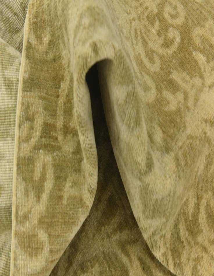 Detail image of  4' x 5' 9  Hand Knotted Over-Dyed Ziegler Rug